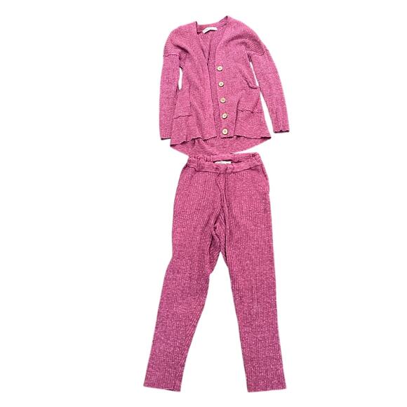 Free people FP Beach Maiya Sweater Set Matching Travel Set Size XS - Picture 3 of 13
